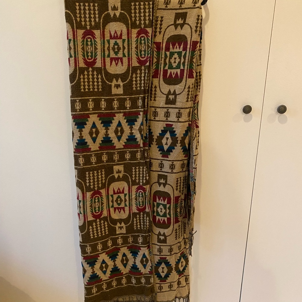 Tribal Patterned Scarf